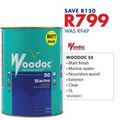 Woodoc 5Ltr Woodoc 50 W505MAT