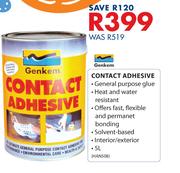 Genkem 5Ltr Contact Adhesive HAN508