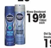 Nivea Deodorant-150ml Each