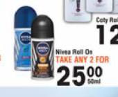 Nivea Roll On-2 x 50ml