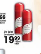 Old Spice Deodorant-150ml Each