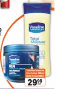 Vaseline Intensive Care Lotion-400ml/Body Cream-500ml Each