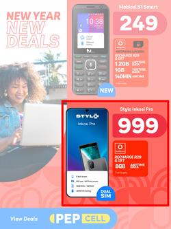 PEP Cell : New Year New Deals (30 December 2022 - 26 January 2023), page 1
