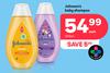 Johnson's Baby Shampoo-300ml Each