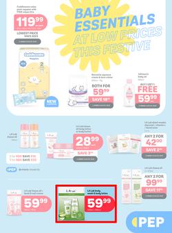 PEP : Essentials At Low Prices This Festive (01 December - 25 December 2025), page 1
