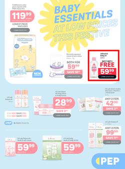PEP : Essentials At Low Prices This Festive (01 December - 25 December 2025), page 1