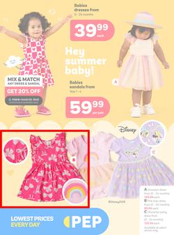 PEP : Hey Summer Baby (24 October - 26 November 2025), page 1