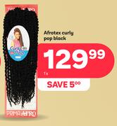 Afrotex Curly Pop Black-1s