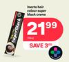 Inecto Hair Colour Super Black Creme-28ml