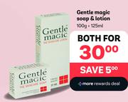 Gentle Magic Soap 100g + Lotion 125ml-For Both