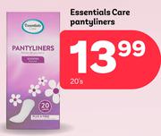 Essentials Care Pantyliners-20's Pack