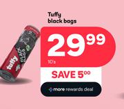 Tuffy Black Bags-10's Pack
