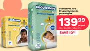 Cuddlesome Xtra Dry Premium Jumbo Pack Nappies (72's/64's/52's/48's/42's Pack)-Per Pack