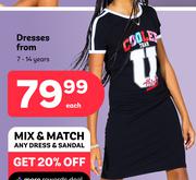 Dresses 7-14 Years-Each