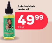 Sofnfree Black Castor Oil-100ml