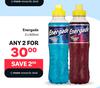 Energade Sports Drink-For 2 x 500ml