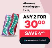 Airwaves Chewing Gum-For Any 2 x 14g