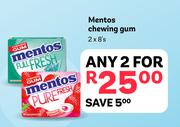 Mentos Chewing Gum-For 2 x 8's