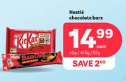 Nestle Chocolate Bars-40g/41.5g/52g