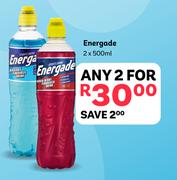 Energade-For 2 x 500ml