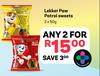 Lekker Paw Patrol Sweets-For 2 x 50g