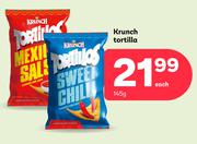 Krunch Tortilla 145g.