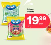 Lekker Sweets 130g.