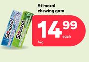 Stimoral Chewing Gum 14g.