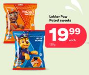 Lekker Paw Patrol Sweets 130g.