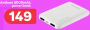 Anthem 5000mAh Power Bank