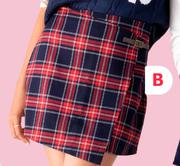 Girls Winter Skirts 7-14 Years