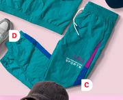 Boys Track Bottoms 7-14 Years