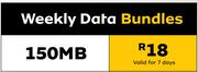 MTN Weekly Data Bundle 150MB (Valid For 7 Days)