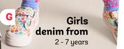 Girls Sneakers (Sizes 4-1)-Per Pair