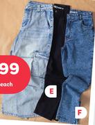 Boys Skinny Denim (7-14 Years)-Each