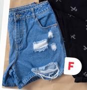 Girls Denim Shorts 7-14 Years-Each