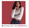 Knitwear XS-XXL