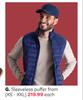 Sleeveless Puffer XS-XXL (Priced From)