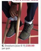 Sneakers Size 6-11-Per Pair