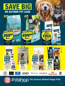Checkers Petshop Science : Month-End Promotion (23 March - 05 April 2026) 