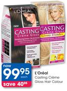 L'Oreal Casting Creme Gloss Hair Colour Each