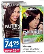 Garnier Nutrisse Ultra Color Or Creme Hair Colour Each