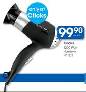 Clicks 1200Watt Hairdryer HD1232