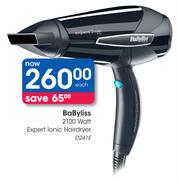Babyliss 2100Watt Expert Ionic Hairdryer D241E