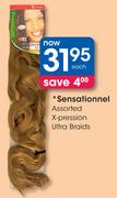 Sensationnel X-Pression Assorted Ultra Braids