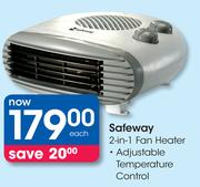Safeway 2-In-1 Fan Heater