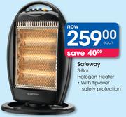 Safeway 3-Bar Halogen Heater