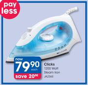 Clicks 1200 Watt Steam Iron