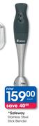 Safeway Stainless Steel Stick Blender