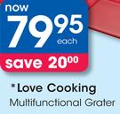 Love Cooking Multifunctional Grater